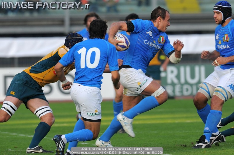 2008-11-08 Padova - Italia-Australia 1291 Sergio Parisse.jpg